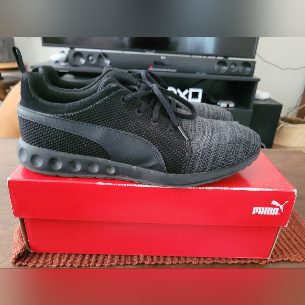 Puma Carson Runner Knit (Black)- Mens sz 10 US